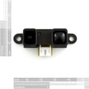 Sharp GP2Y0A02YK0F Long Range IR Sensor (SEN-08958), photo 2