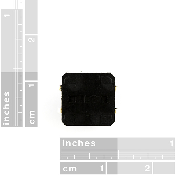 Momentary Pushbutton Switch - 12mm Square