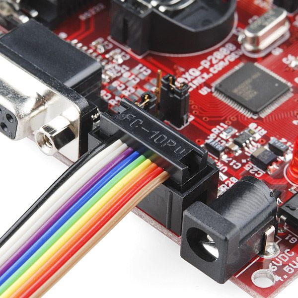SparkFun 2x5 Female Ribbon Crimp Connector (PRT-10650), photo 3