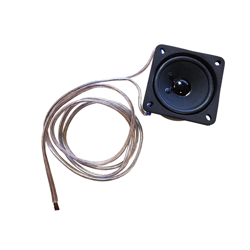 Visaton 8 Watts (15 W max)  2.5" Full-Range Speaker 8 Ohm With 4ft Wire Attached --FBA