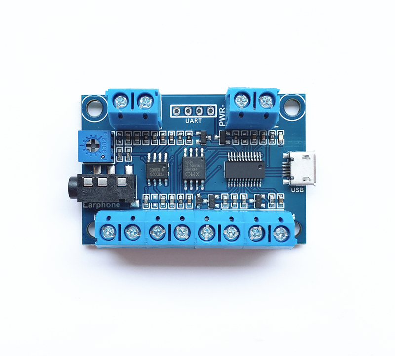 4 button USB Sound Module (Multi Sound Files per Button) 3 watt amplifier --FBA
