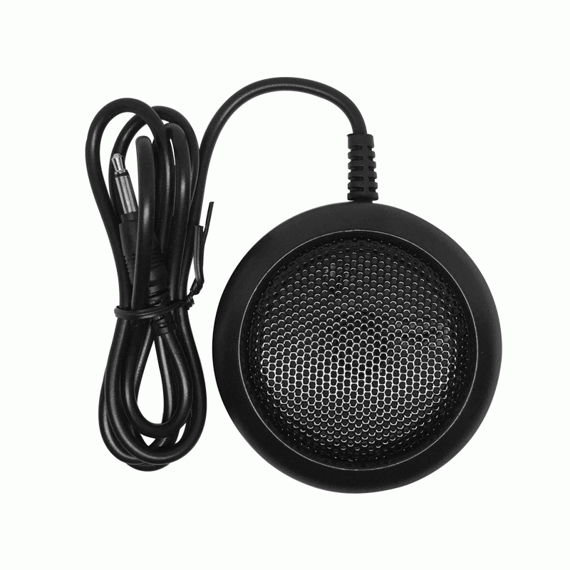 [FN-SPK70B] Car GPS Navigation Speaker Mini Passive Loudspeaker with Metal Mesh and 3.5mm Audio Jack Plug