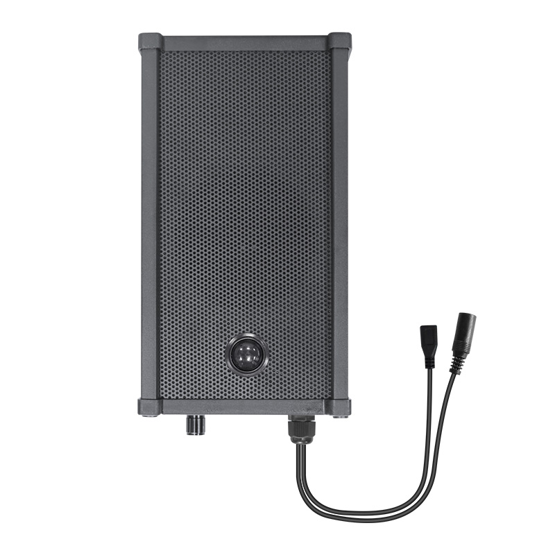 [FNM-803-BLK-USED] USED - Rainproof PIR Motion Sensor Activated Audio Player (BLACK) - USED
