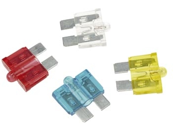 Car Fuse w/ Indicator Light (10A - Red)