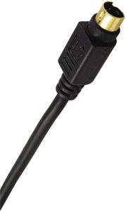 AXIS 7686(C5613/G/TS/BK/6FT S-Video Connecting Cable (6-ft)