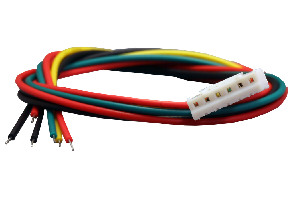 [BB019] JST 6-pin connector cable (12 inch female)