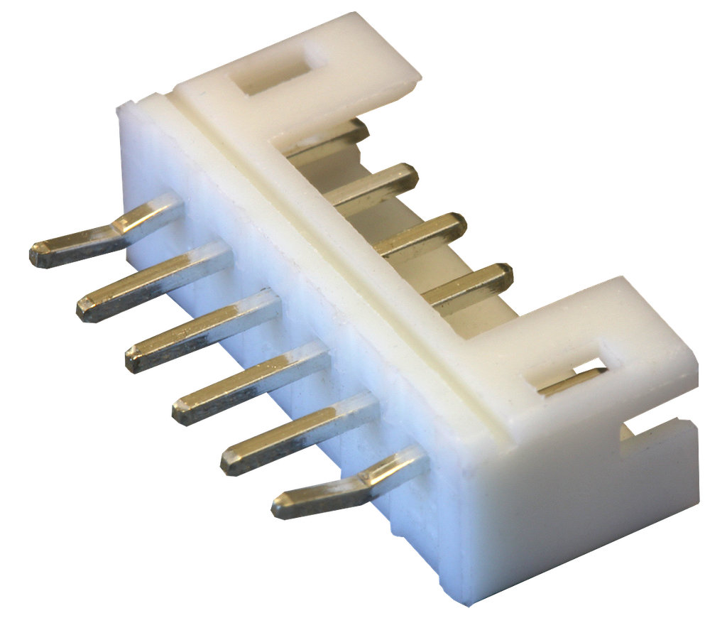 JST-PH 6-pin male connector header