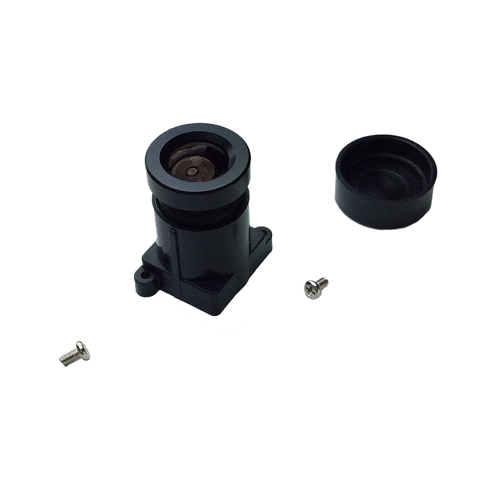 Lens 3.6mm F2.0 Lens & Holder + screws - (BW) (No IR cut filter) as found on the C328R/C329 camera