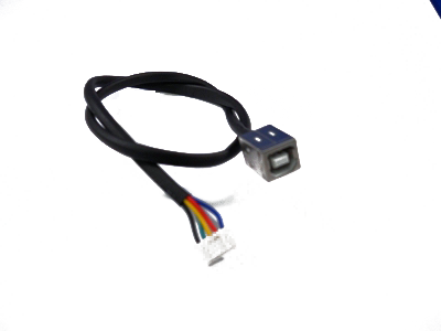 [BB317] Type B USB Female Connector to 5-pin JST Connector Cable Harness (16 inch female)