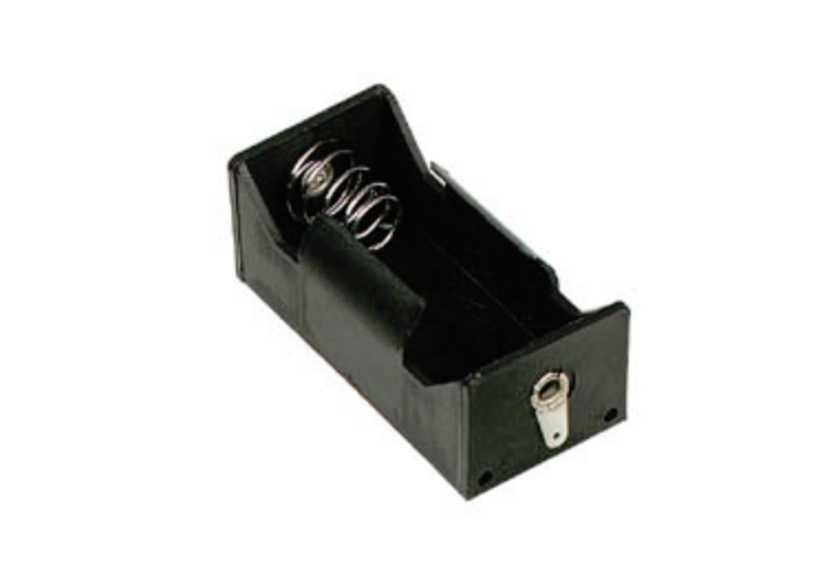 [BH211D] Battery Holder for 1 x C-Cell (w/ Solder Tags)