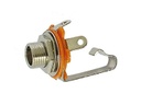 [CA039] 1/4" Mono Panel-Mount Jack, Open Circuit