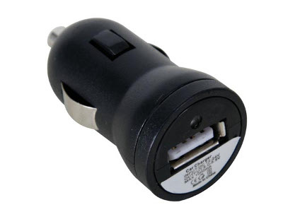 Cigarette Lighter Plug USB Adapter (5V 1A)