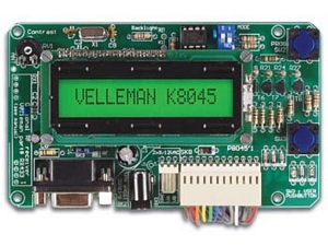 8 Input Programmable Messageboard with LCD & Serial Interface (Assembled)