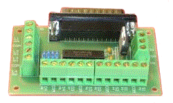 Parallel Port Interface with Relays Card Kit 24V