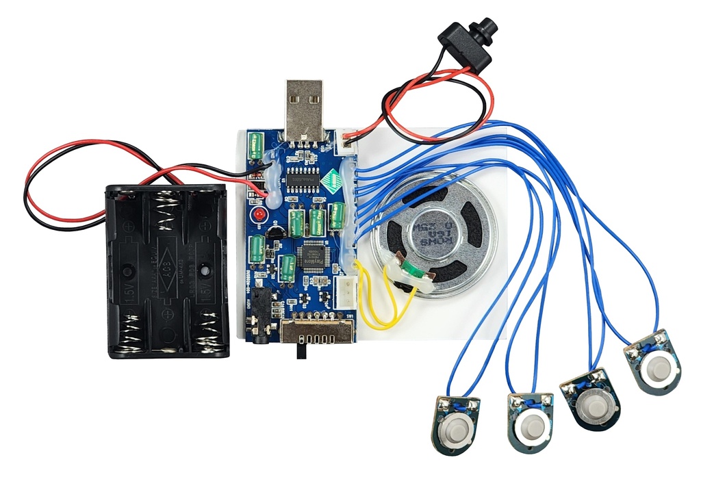 300 Second USB Recording Module WITH LIGHT SENSOR and Buttons (Windows)