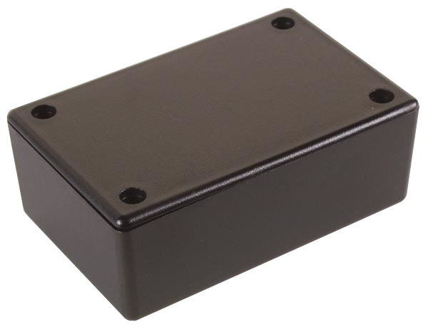 [WCAH2855] Plastic ABS Box - Black 85 x 55 x 30mm