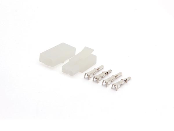 Wire to Wire Connector Set 6.2 mm / 0.24" 1 x 2 Poles
