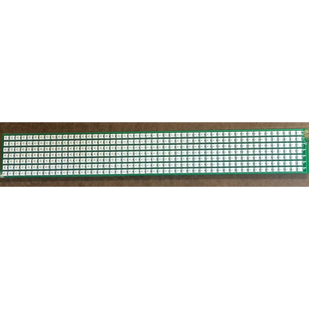 5 x 7 Modular SUPER BRIGHT FULL COLOR LED Matrix Display X 10 digits assembled