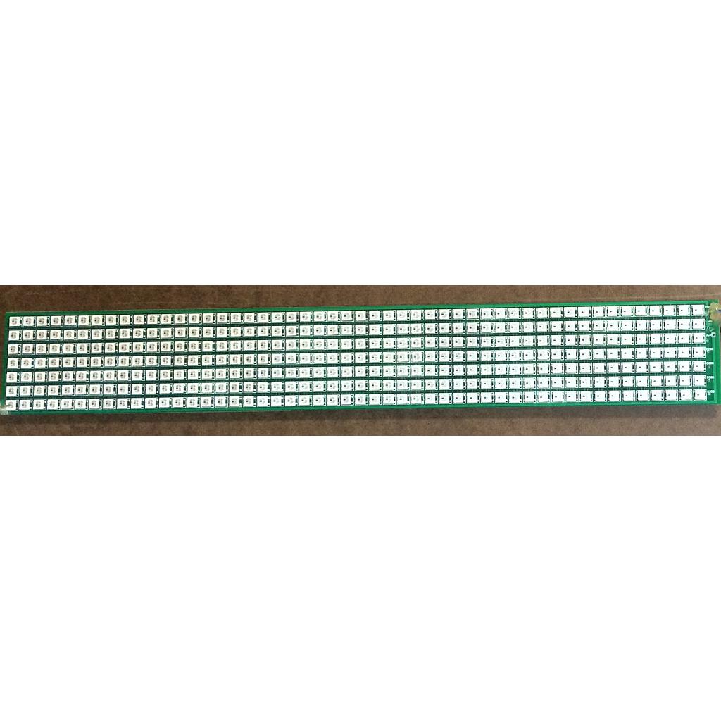 5 x 7 Modular SUPER BRIGHT FULL COLOR LED Matrix Display X 10 digits assembled