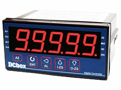 Frequency/Tachometer/Line Speed Meter with 2 Relays, 24 V Powered