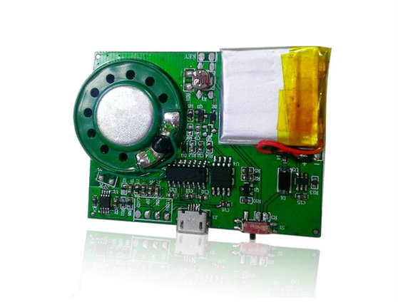 Greeting Card Sound Module Activated by Light Sensor