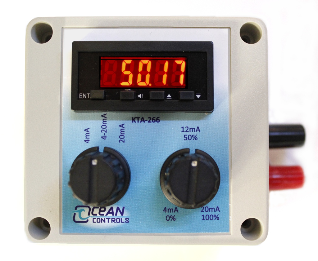 4-20mA Loop Powered Generator with Backlit LED Display