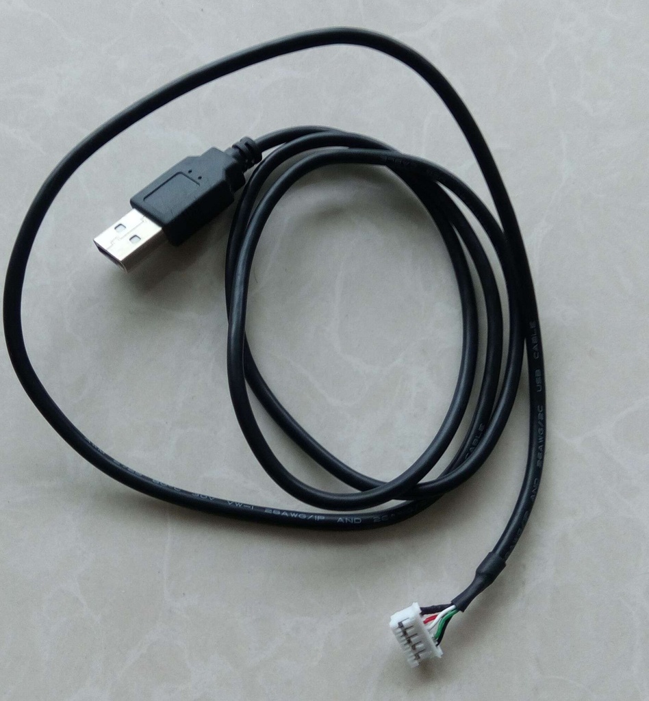 Type A USB male Connector to 5-pin Connector Cable Harness (1 meter)