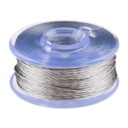 [DEV-13814] Conductive Thread Bobbin - 12m (Smooth, Stainless Steel)