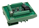 USB Serial Stepper Motor Controller on DIN Rail Mount