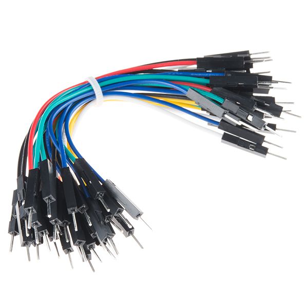 Jumper Wires Premium 4" M/M - 26 AWG (30 Pack)