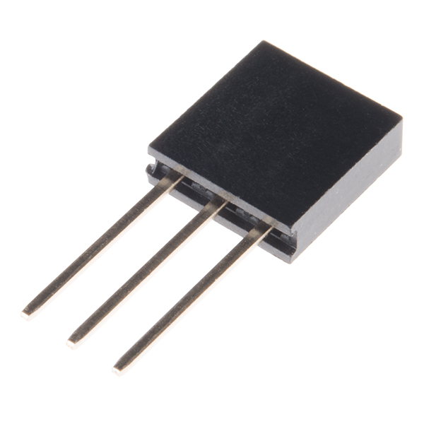 Stackable Header - 3 Pin (Female, 0.1")