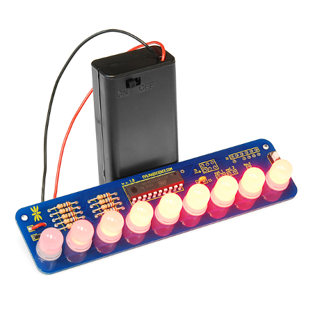 Larson Scanner Kit - 10mm Diffused LEDs (Assembled)