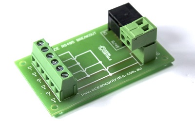 [OCH-010] RJ45 RS-485 Breakout Distribution Card