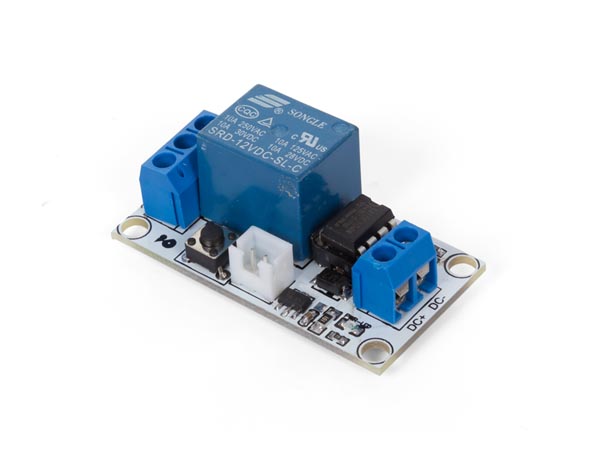 12V bistable relay module with touch switch, reliable switching solution