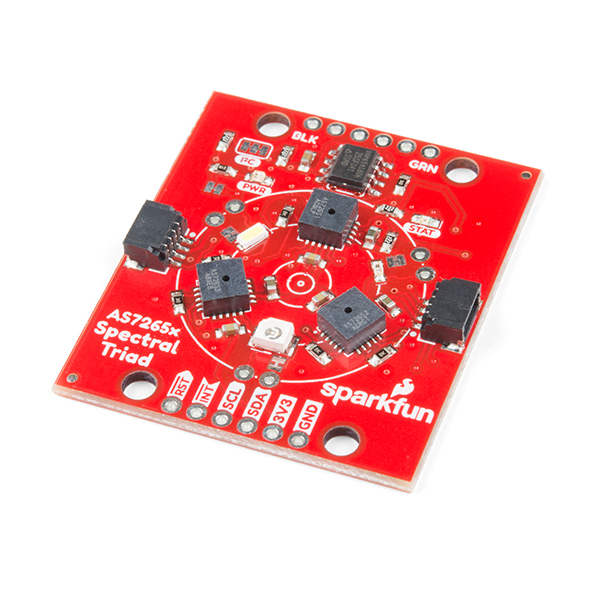 [SEN-15050] SparkFun Triad Spectroscopy Sensor - AS7265x (Qwiic)