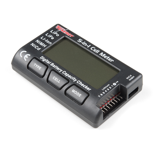 Tenergy 5-in-1 Intelligent Battery Cell Meter