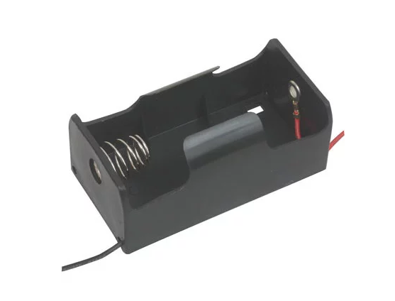 1x D Battery Holder with 6" Wires