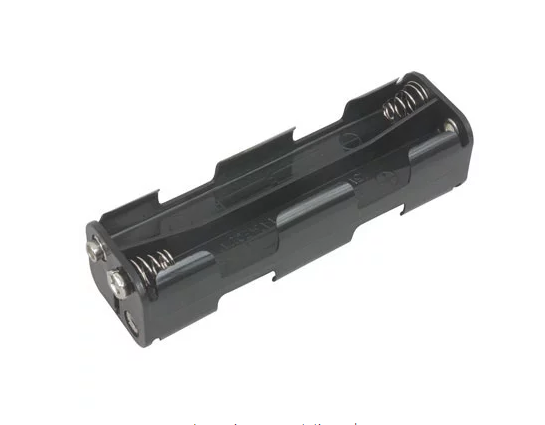 8x AA Battery Holder with Snaps Terminals