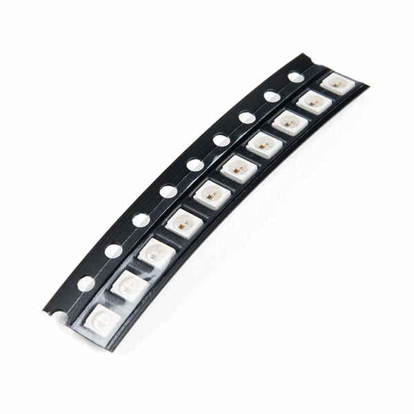 SMD LED - RGB Inolux PI22TAT5R5G5B-2427 (Pack of 10)