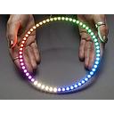 NeoPixel 1/4 60 Ring - 5050 RGBW LED w/ Integrated Drivers - Natural White - ~4500K
