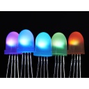 [ADA-1734] NeoPixel Diffused 8mm Through-Hole LED - 5 Pack