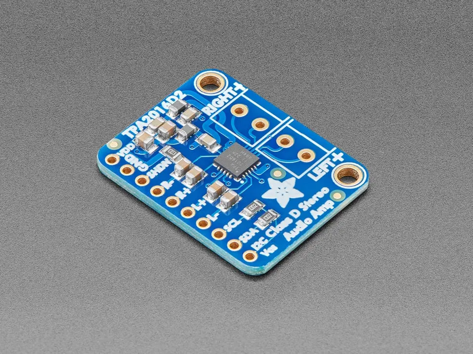 [ADA-1712] Stereo 2.8W Class D Audio Amplifier - I2C Control AGC - TPA2016