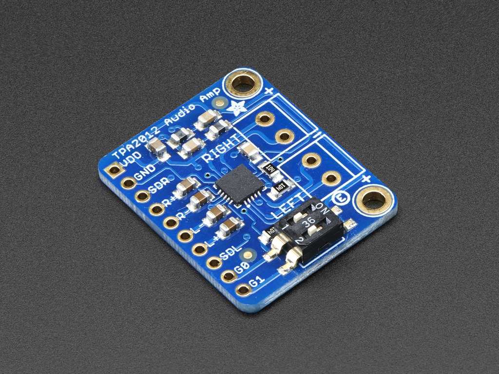 Stereo 2.1W Class D Audio Amplifier - TPA2012