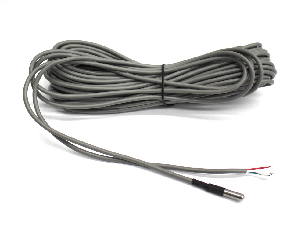 DS18B20 1-Wire Waterproof Digital Temperature Sensor with 15 meter cable