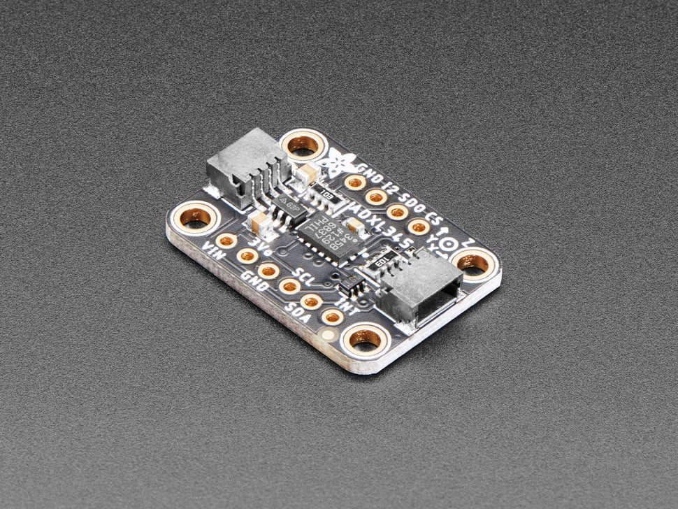 [ADA-1231] ADXL345 - Triple-Axis Accelerometer (+-2g/4g/8g/16g) w/ I2C/SPI - STEMMA QT / Qwiic