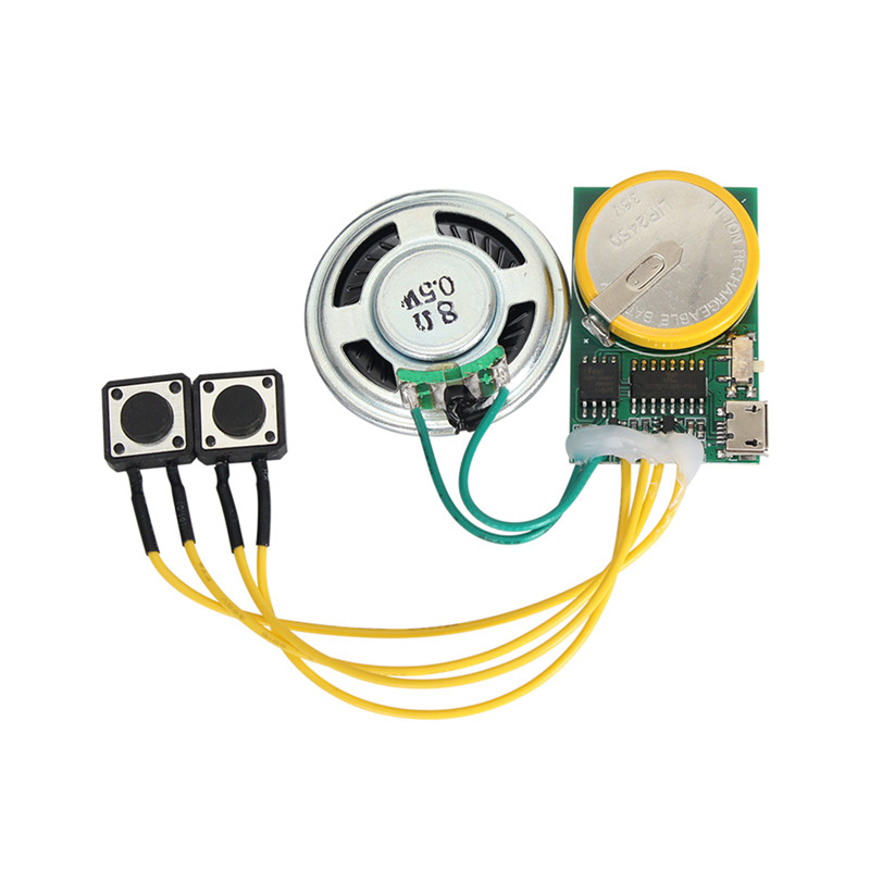Recordable MP3 Sound Module for Cards and Boxes