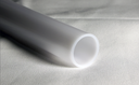 [BLDT1W] 1" OD Translucent White Polycarbonate Tube (Thin Walled)