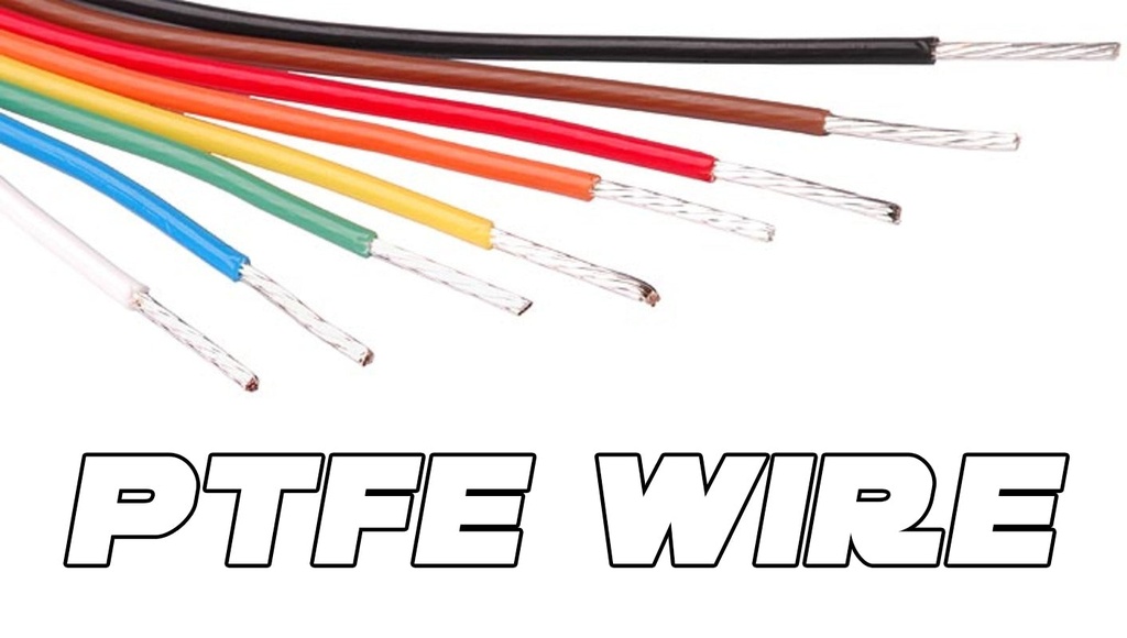 [TSW28GPTFE-BLK] PTFE High Quality Hook Up Wire (28 AWG) (Black)