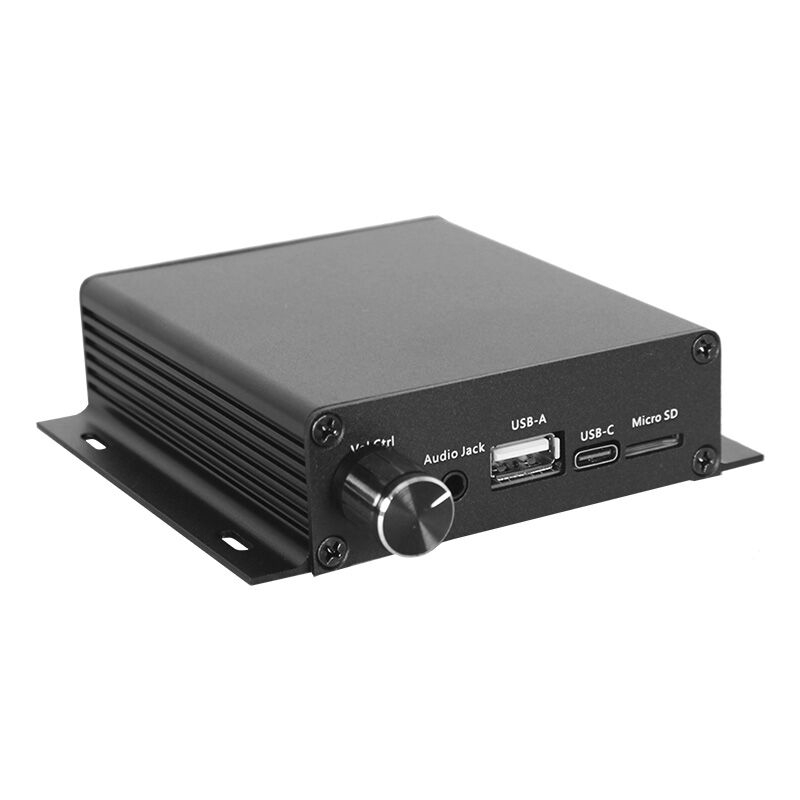 Industrial 50W MP3 Player 7 Input Trigger Stereo Audio Player for Museums and Talking Displays (Positive Trigger)