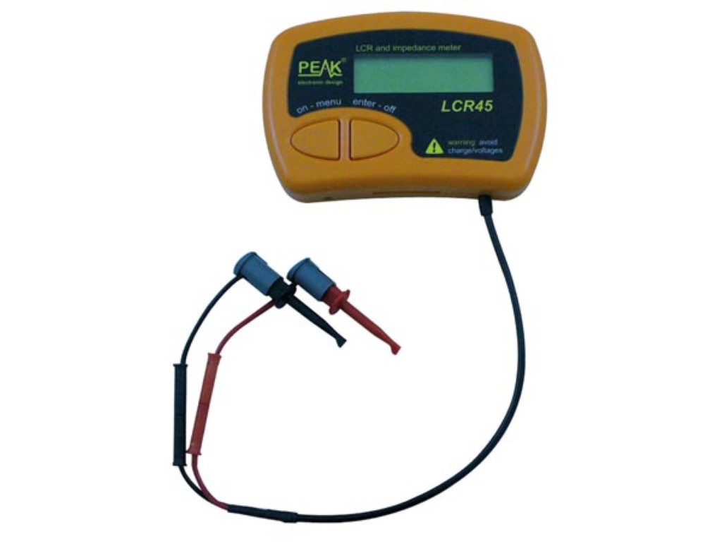 [LCR45] LCR and Impedance Meter